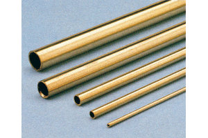 Hard brass tubing (L 1000 mm, Ø18.0 mm, Ø16.0 mm)
